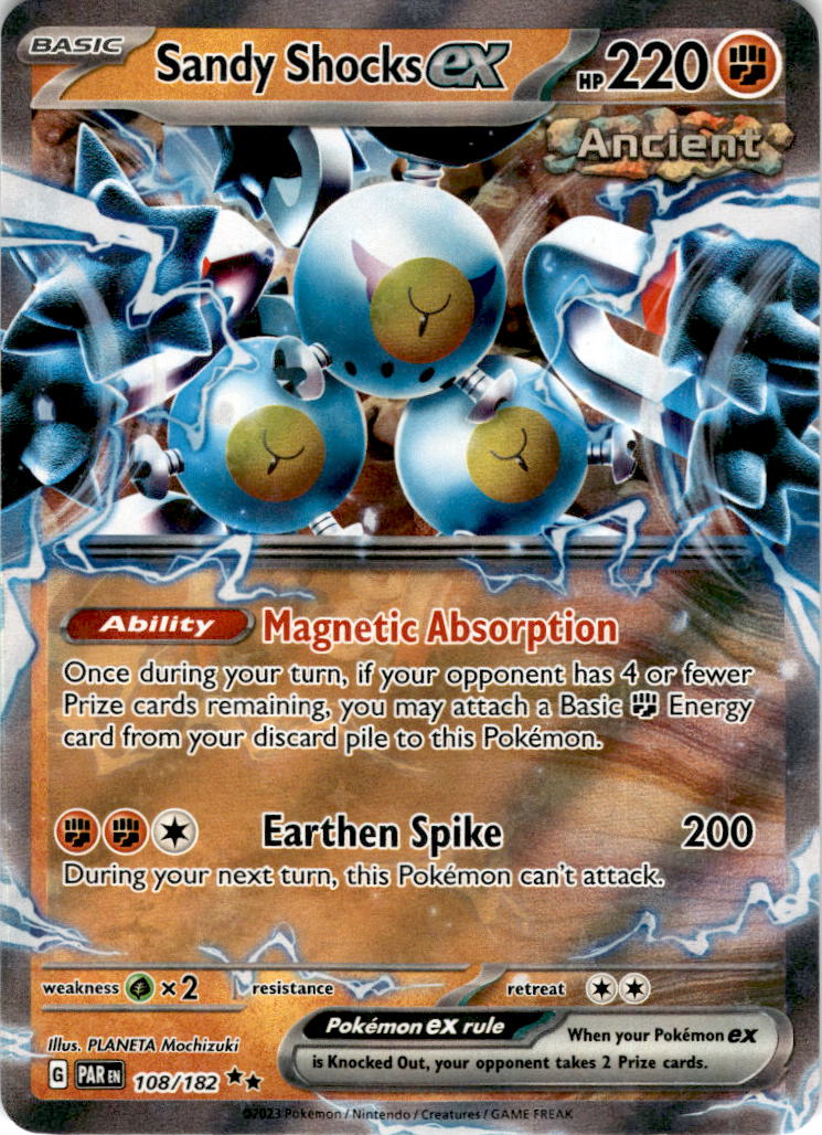 Sandy Shocks ex - 108/182 - Ultra Rare Paradox Rift