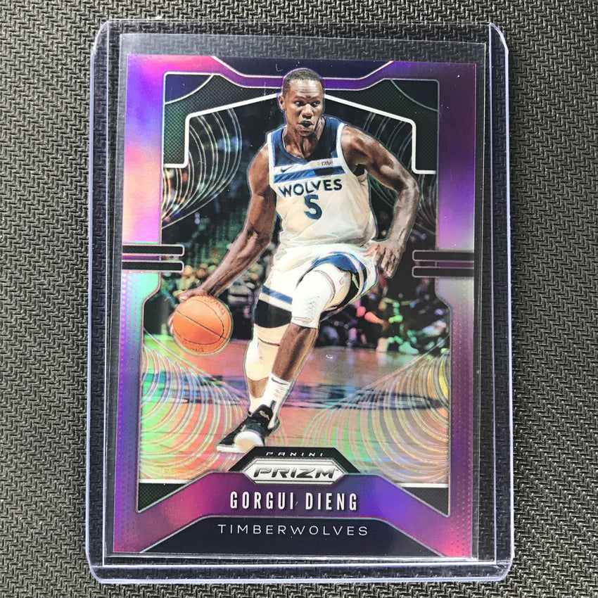 2019-20 Prizm GORGUI DIENG Purple Prizm /75 #162-Cherry Collectables