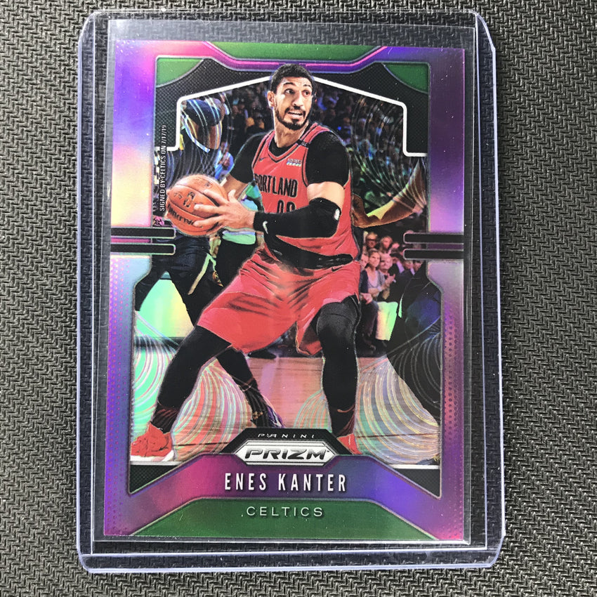 2019-20 Prizm ENES KANTER Purple Prizm /75 #212-Cherry Collectables