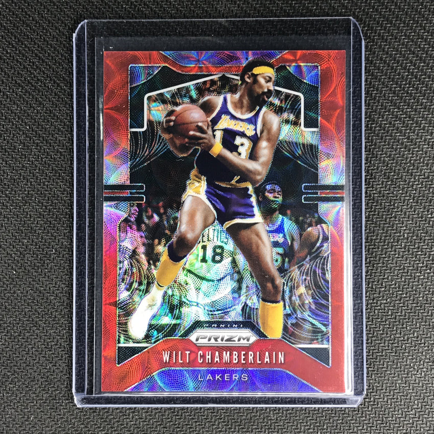 2019-20 Prizm WILT CHAMBERLAIN Choice Red Prizm 27/88 #18-Cherry Collectables