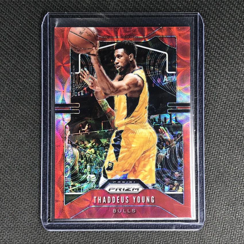 2019-20 Prizm THADDEUS YOUNG Choice Red Prizm 16/88 #217-Cherry Collectables