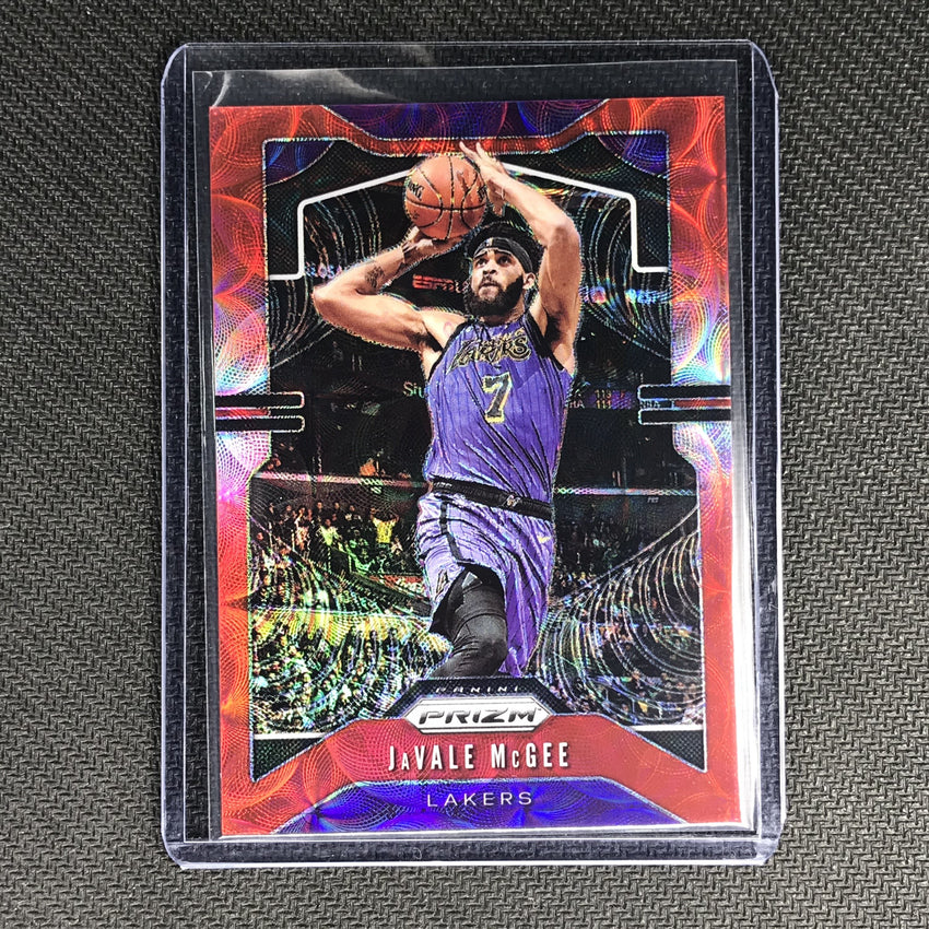 2019-20 Prizm JAVALE MCGEE Choice Red Prizm 83/88 #225-Cherry Collectables