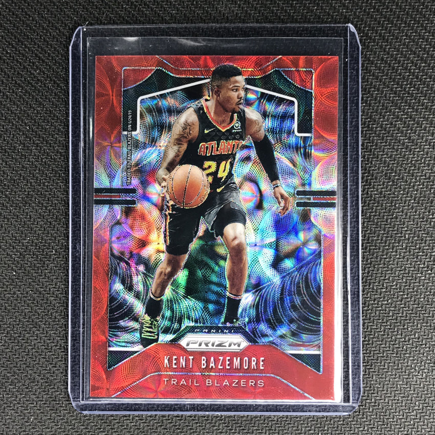 2019-20 Prizm KENT BAZEMORE Choice Red Prizm 68/88 #35-Cherry Collectables