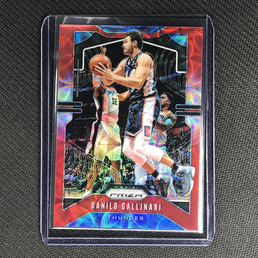 2019-20 Prizm DANILO GALLINARI Choice Red Prizm 41/88 #123-Cherry Collectables