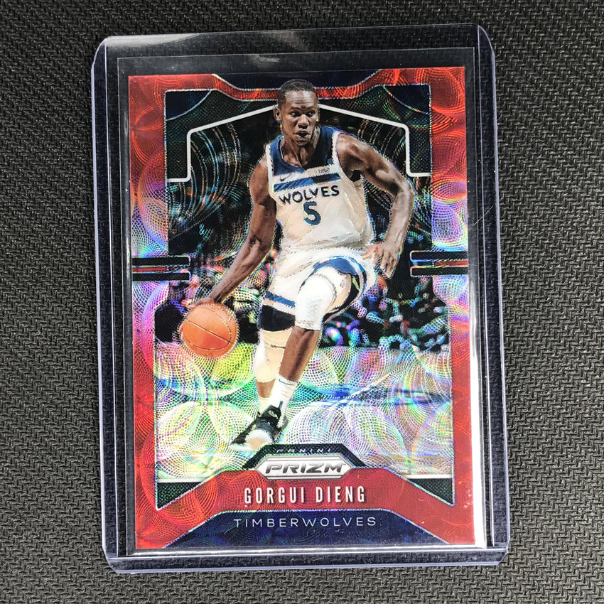 2019-20 Prizm GORGUI DIENG Choice Red Prizm 42/88 #162-Cherry Collectables