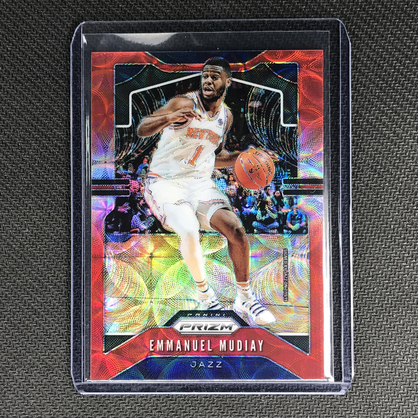 2019-20 Prizm EMMANUEL MUDIAY Choice Red Prizm 83/88 #176-Cherry Collectables