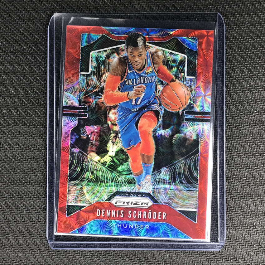 2019-20 Prizm DENNIS SCHRODER Choice Red Prizm 76/88 #186-Cherry Collectables
