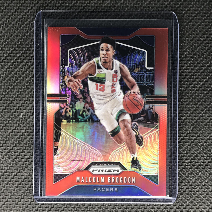 2019-20 Prizm MALCOLM BROGDON Red Prizm /299 #232-Cherry Collectables