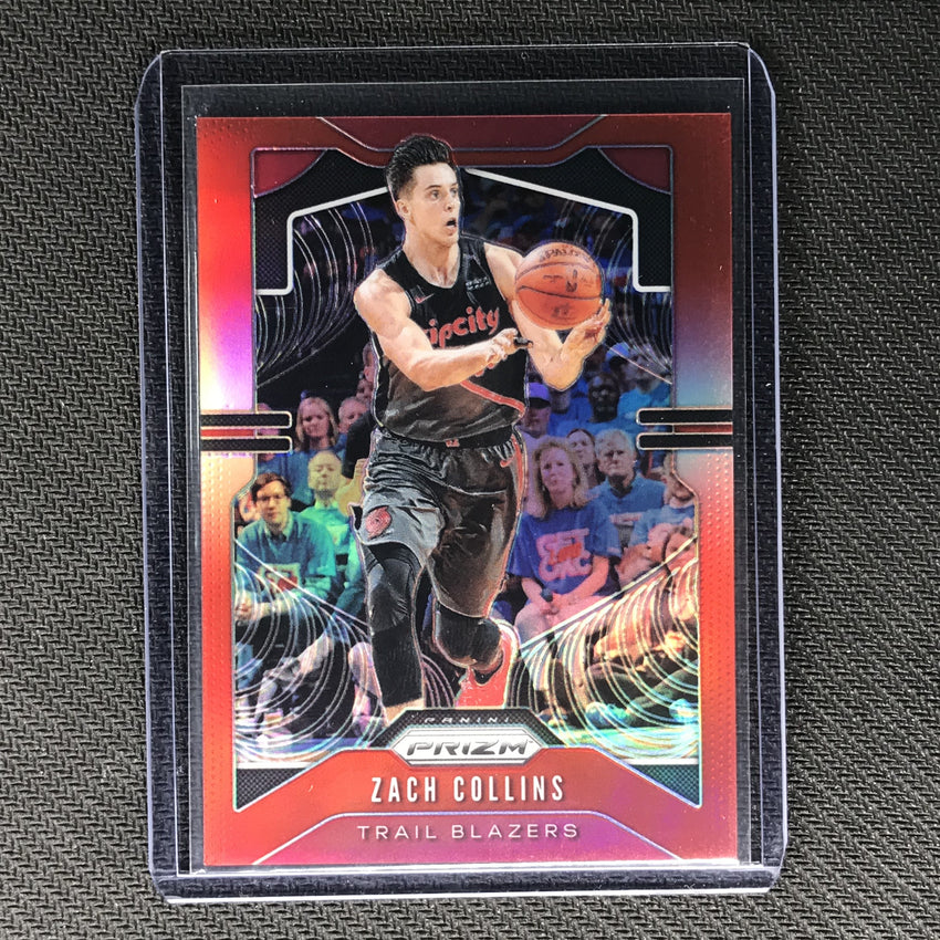 2019-20 Prizm ZACH COLLINS Red Prizm /299 #116-Cherry Collectables