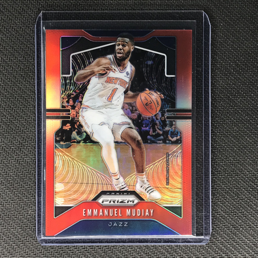2019-20 Prizm EMMANUEL MUDIAY Red Prizm /299 #176-Cherry Collectables