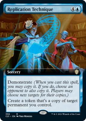Replication Technique 358 Extended Art Commander 2021