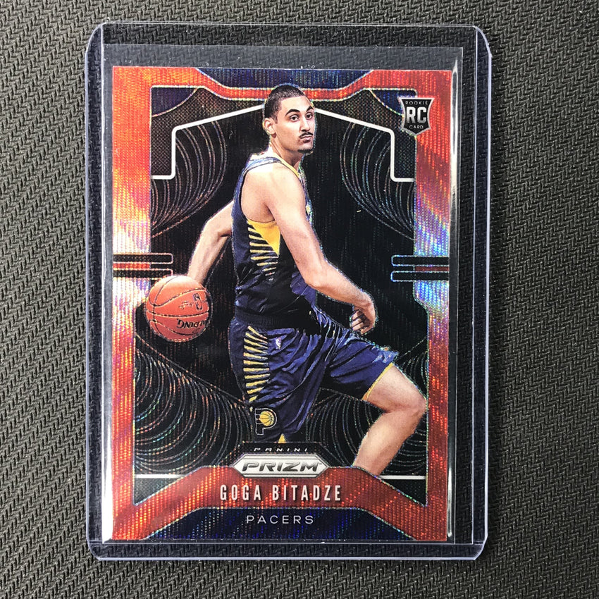 2019-20 Prizm GOGA BITADZE Ruby Wave Prizm Rookie #264-Cherry Collectables