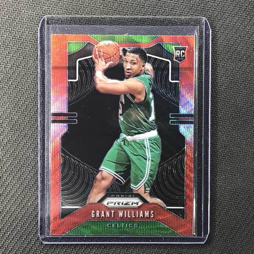 2019-20 Prizm GRANT WILLIAMS Ruby Wave Prizm Rookie #267-Cherry Collectables