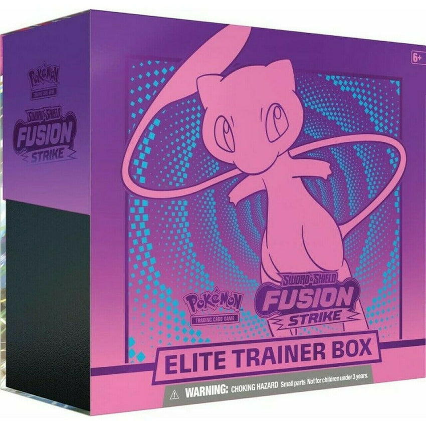 Pokemon TCG SWSH08 Sword & Shield Fusion Strike Elite Trainer Box