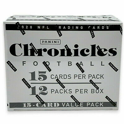 2020 Panini Chronicles Football Value Pack Box