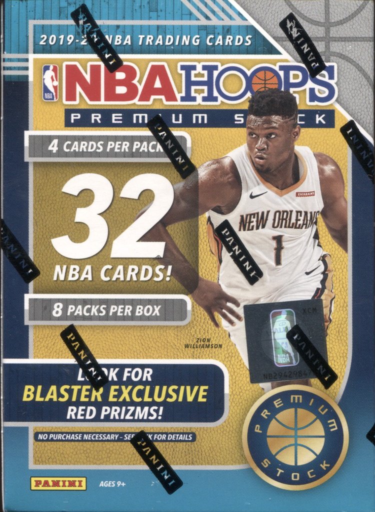 2019-20 Panini Hoops Premium Stock Basketball Blaster Box-Cherry Collectables