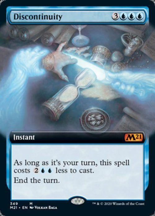 FOIL EXTENDED ART - Discontinuity 349 - Core Set 2021-Cherry Collectables