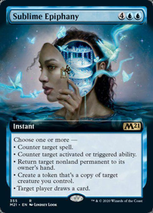 FOIL EXTENDED ART - Sublime Epiphany 355 - Core Set 2021-Cherry Collectables