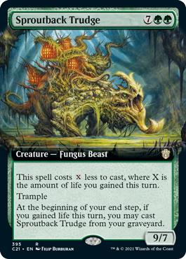 Sproutback Trudge 395 Extended Art Commander 2021