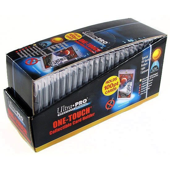 Ultra Pro 100pt. Magnetic One Touch Card Holder Box - 25 Units-Cherry Collectables