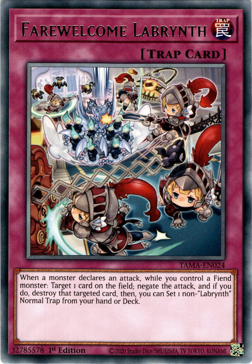 Farewelcome Labrynth - TAMA-EN024 - Rare 1st Edition