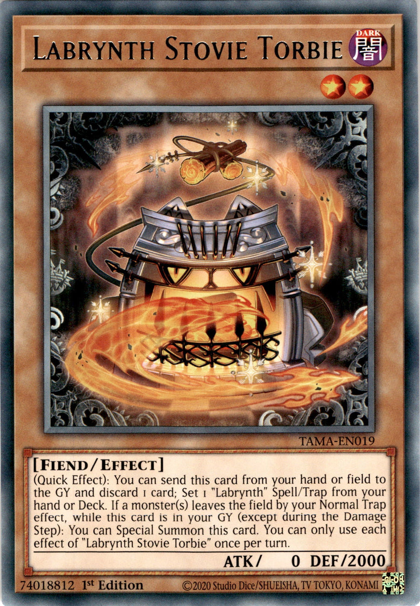 Labrynth Stovie Torbie - TAMA-EN019 - Rare 1st Edition