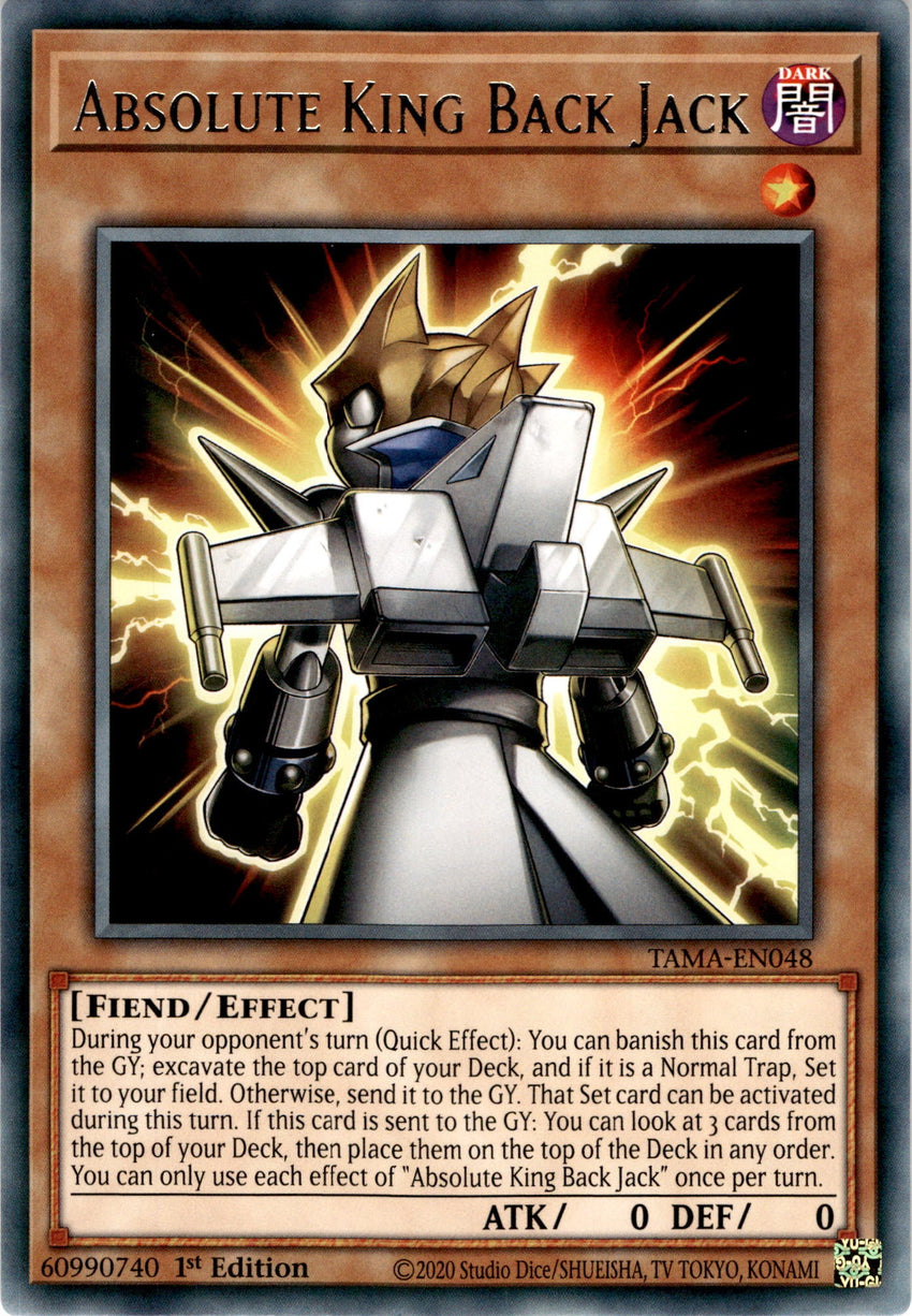 Absolute King Back Jack - TAMA-EN048 - Rare 1st Edition