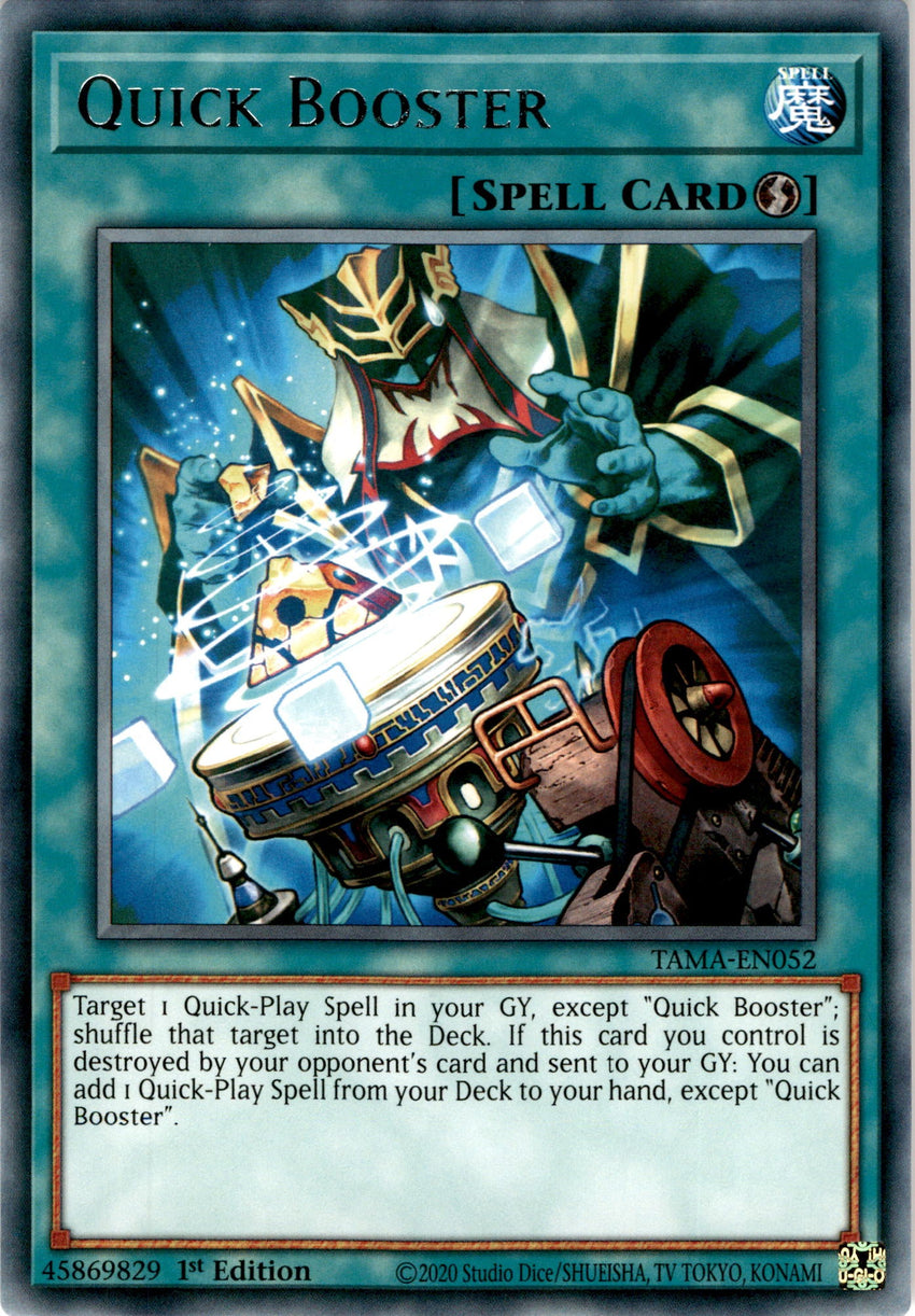 Quick Booster - TAMA-EN052 - Rare 1st Edition