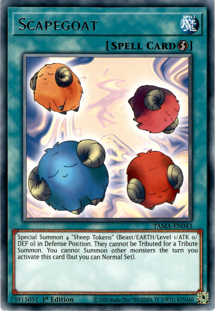 Scapegoat - TAMA-EN043 - Rare 1st Edition