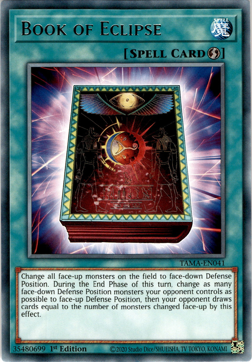 Book of Eclipse - TAMA-EN041 - Rare 1st Edition