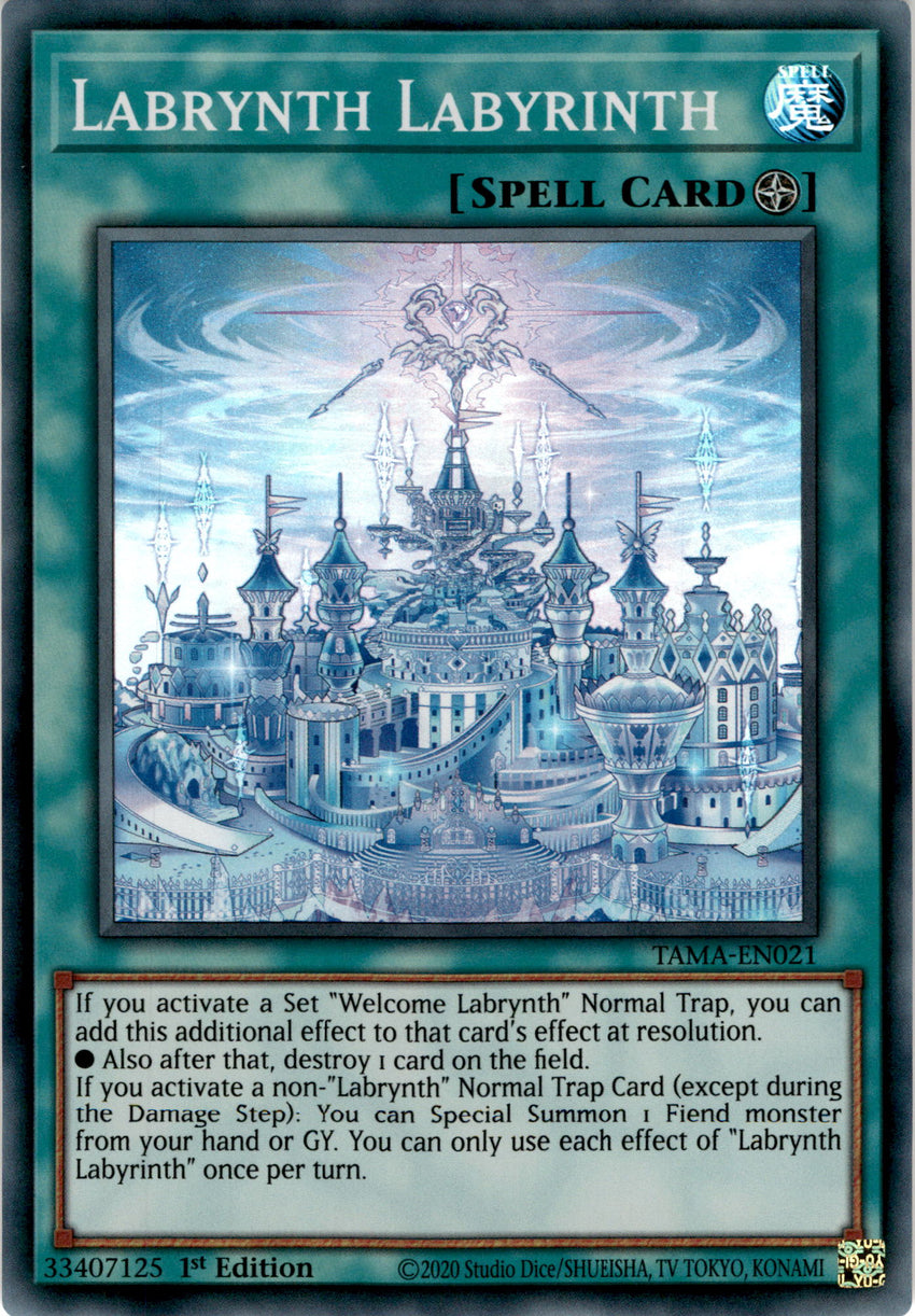Labrynth Labyrinth - TAMA-EN021 - Super Rare 1st Edition