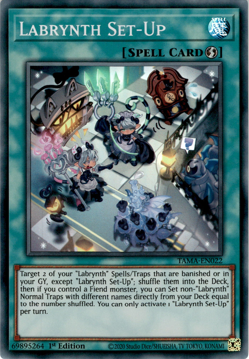 Labrynth Set-Up - TAMA-EN022 - Super Rare 1st Edition