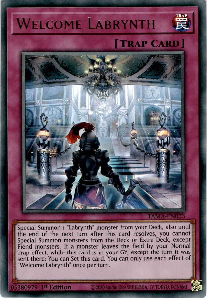 Welcome Labrynth - TAMA-EN023 - Ultra Rare 1st Edition