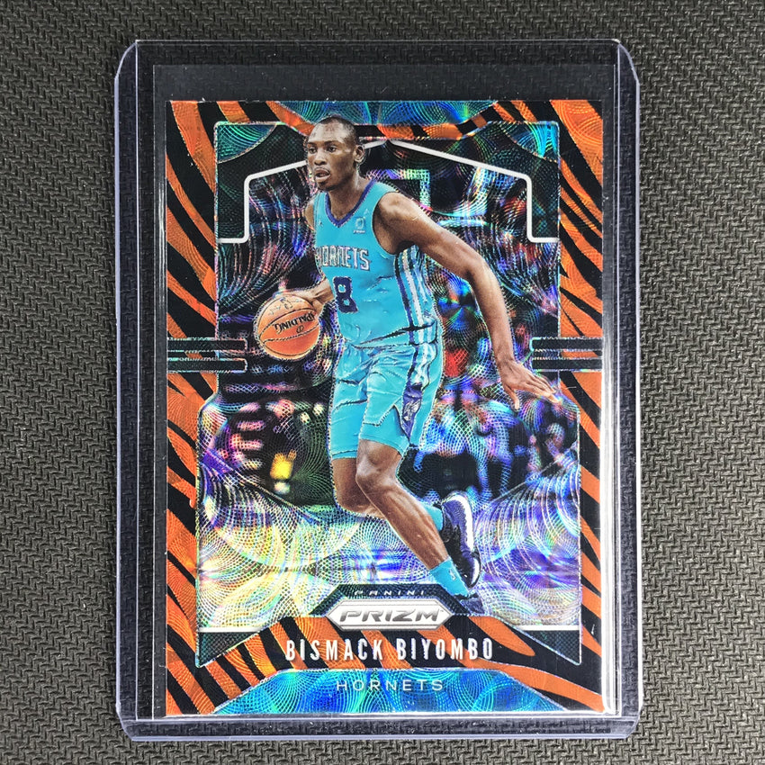2019-20 Prizm BISMACK BIYOMBO Tiger Prizm SSP #58-Cherry Collectables