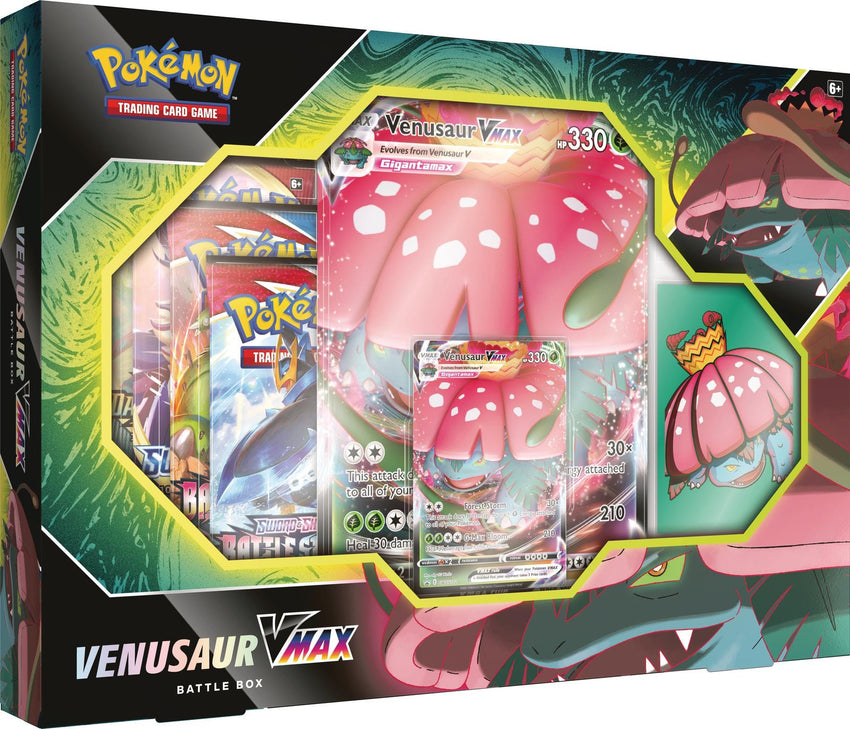 Pokemon TCG Venusaur VMAX Battle Box