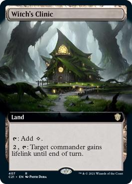 Witch's Clinic 407 Extended Art Commander 2021