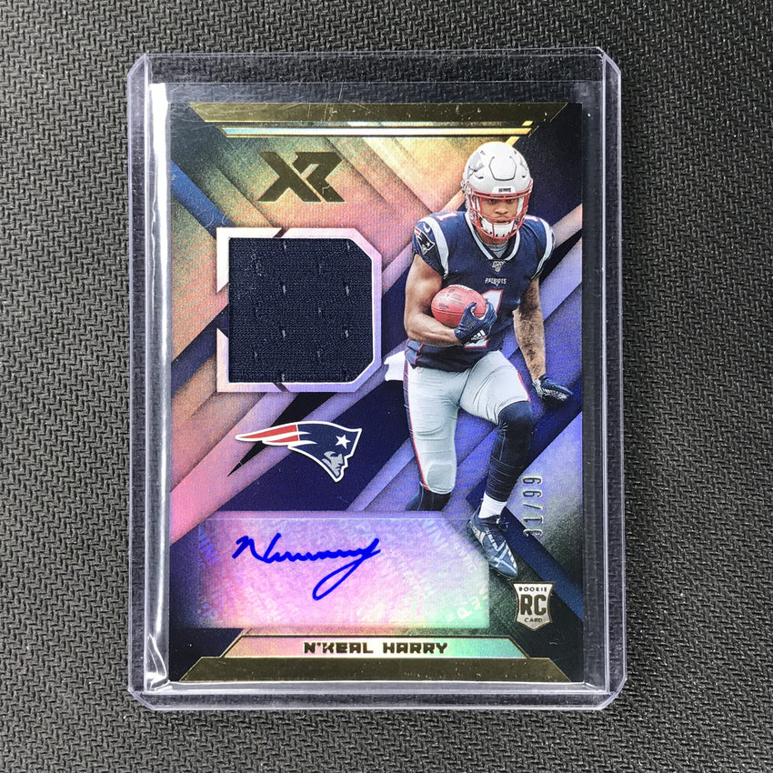 2019 XR N’KEAL HARRY Rookie Jersey Auto 31/99-Cherry Collectables