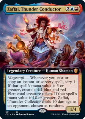 Zaffai, Thunder Conductor 331 Extended Art Commander 2021